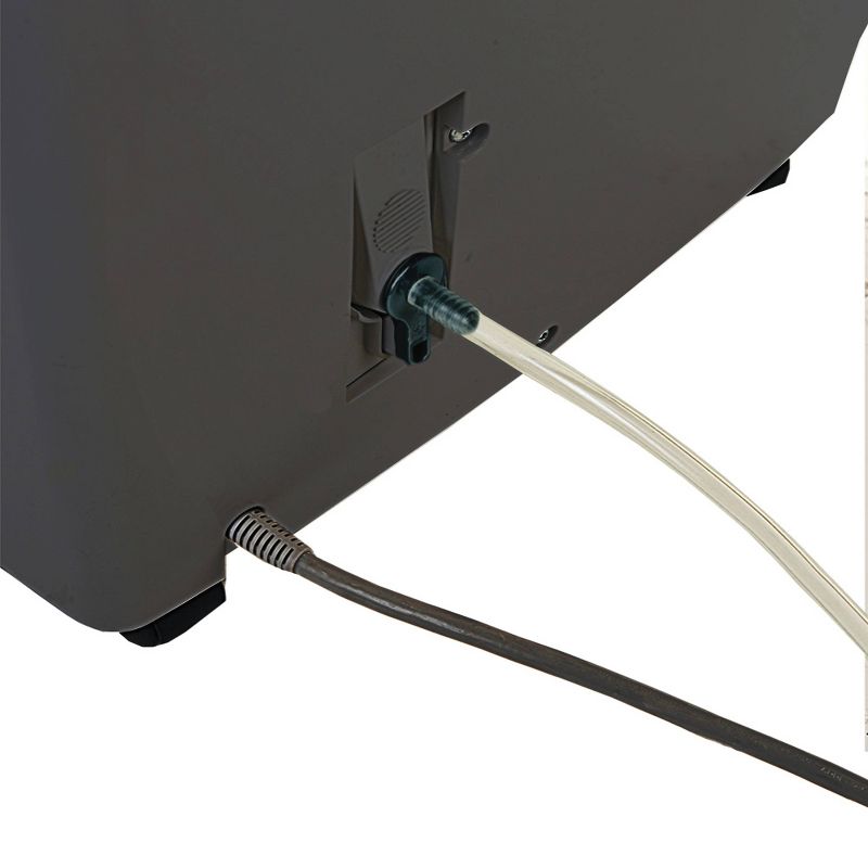 Whynter Energy Star 50 Pint High Capacity Portable Dehumidifier with Pump Gray