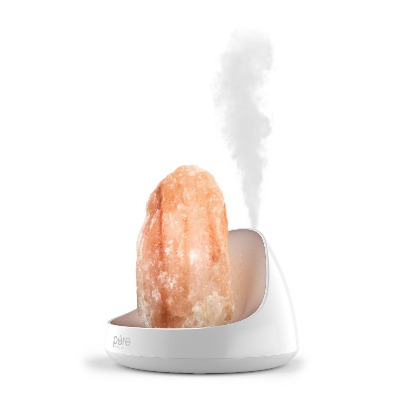 Salt Lamp and Ultrasonic Oil Diffuser - Pure Enrichment