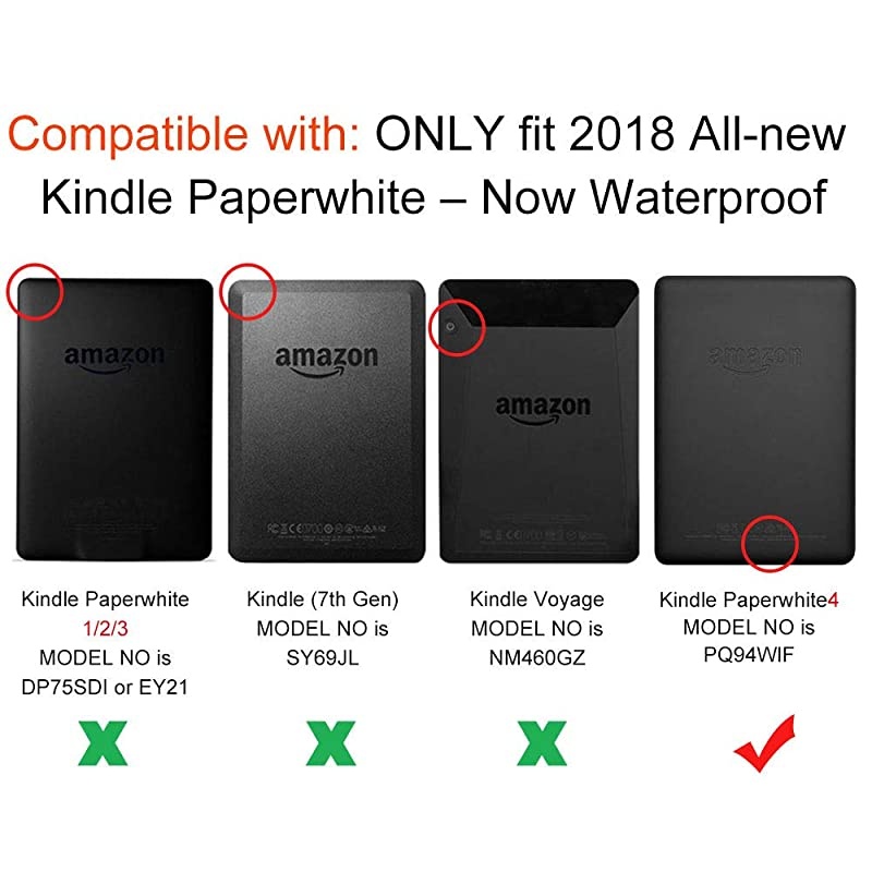 me 10th Generation Kindle Paperwhite Cover - Slim Fit TPU Gel Protective Case Cover for 2018 All-New Kindle Paperwhite (Light Green)