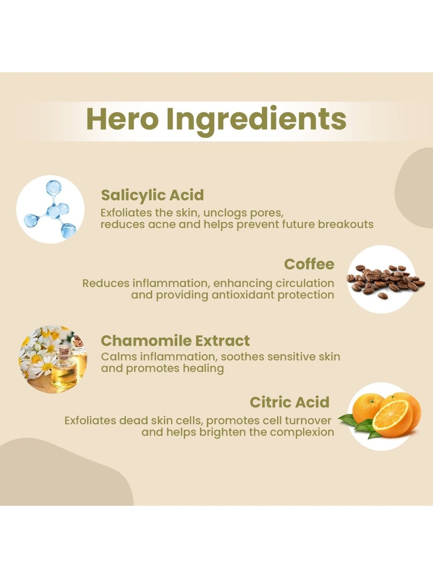 Earthraga Ultra Refreshing Salicylic Acid + Coffee Body Wash - 200 ml