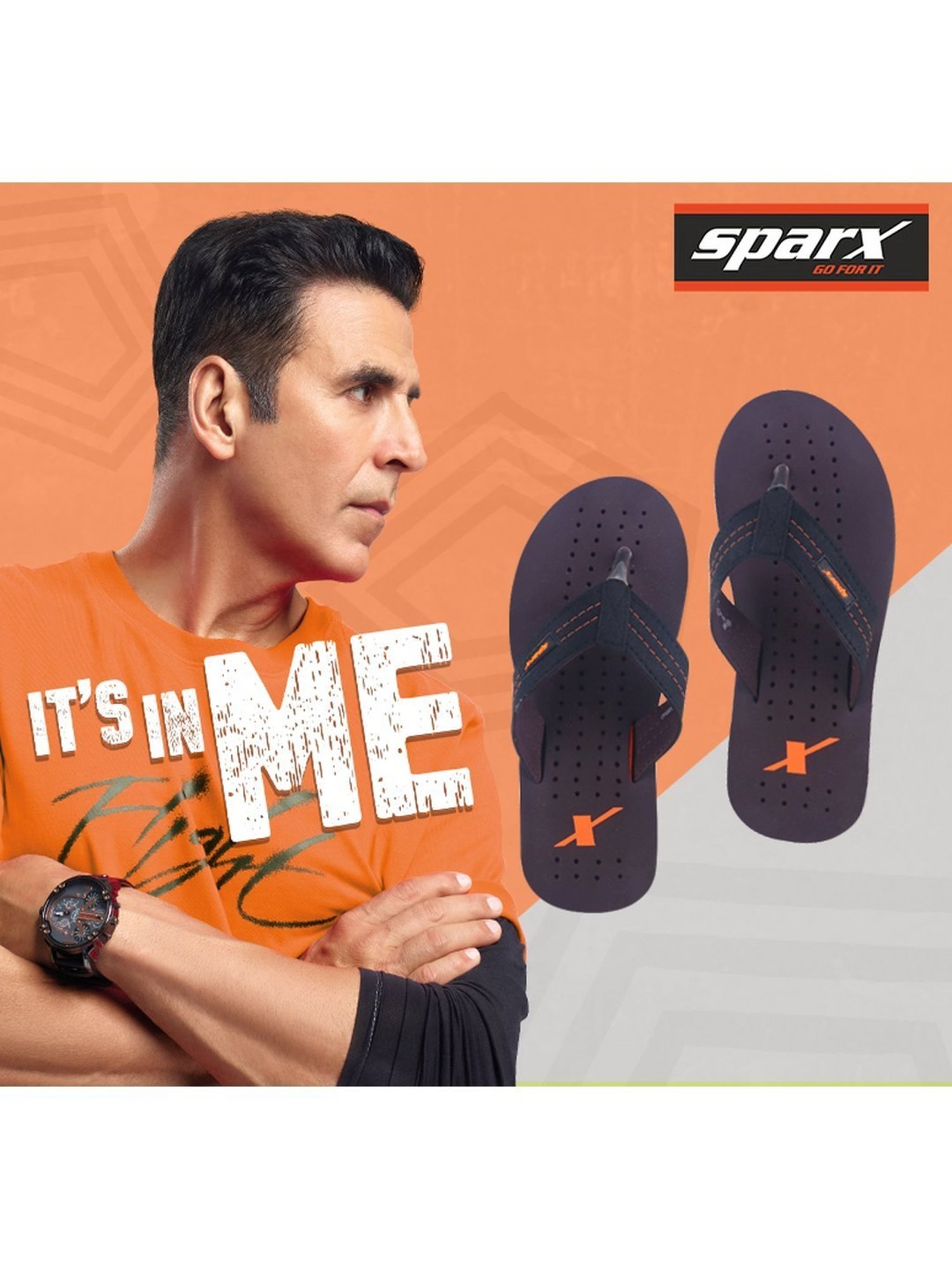 Sparx Men's Purple Flip Flops