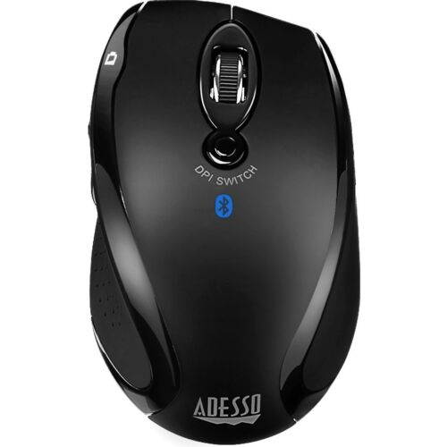 Adesso IMOUSES200B Bluetooth Ergo Mini Scroll Mouse Advanced Optical Senser With Dpi Switc