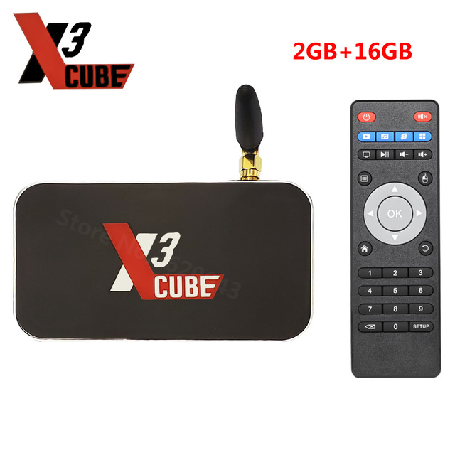Yijianxi X3 CUBE 2G 16GB Amlogic S905X3 Android 9.0 Smart TV Box 1000M 2.4G 5G Wifi Set Top Box 4K Media Player