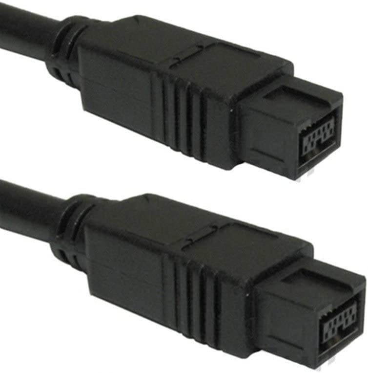 APUXON FireWire 800 Cable(6ft) - IEEE 1394b 9 Pin to 9 Pin Male to Male Firewire Cord for Mac Pro MacBook Pro Mac Mini iMac PCDigital Cameras