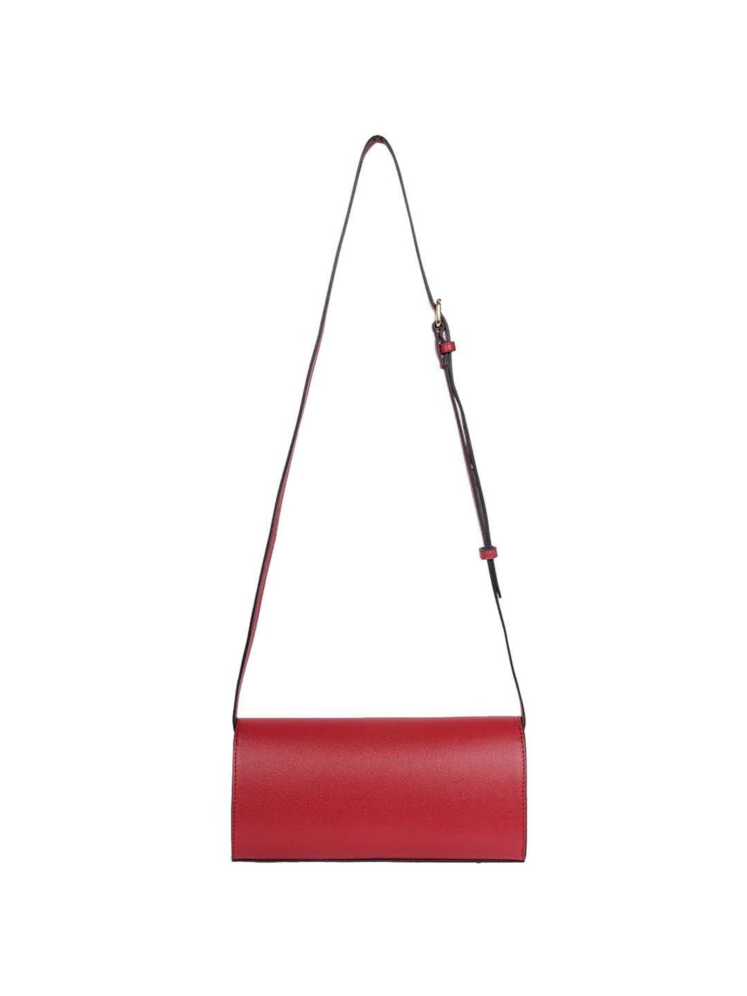 BELWABA Red Solid Small Sling Handbag