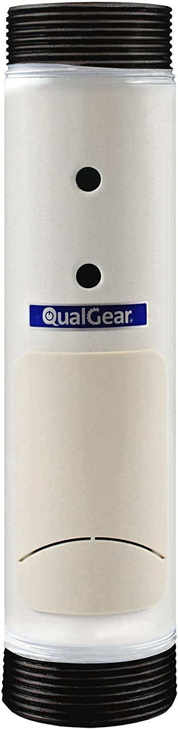QualGear QG-PRO-PM-6IN-W Pro-AV 1.5" Npt Threaded Pipe, 6" Length Projector Accessory