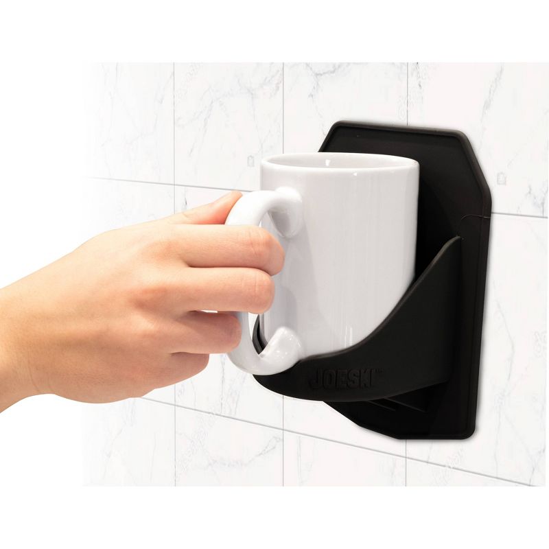 16oz Joeski Shower Coffee Holder Black