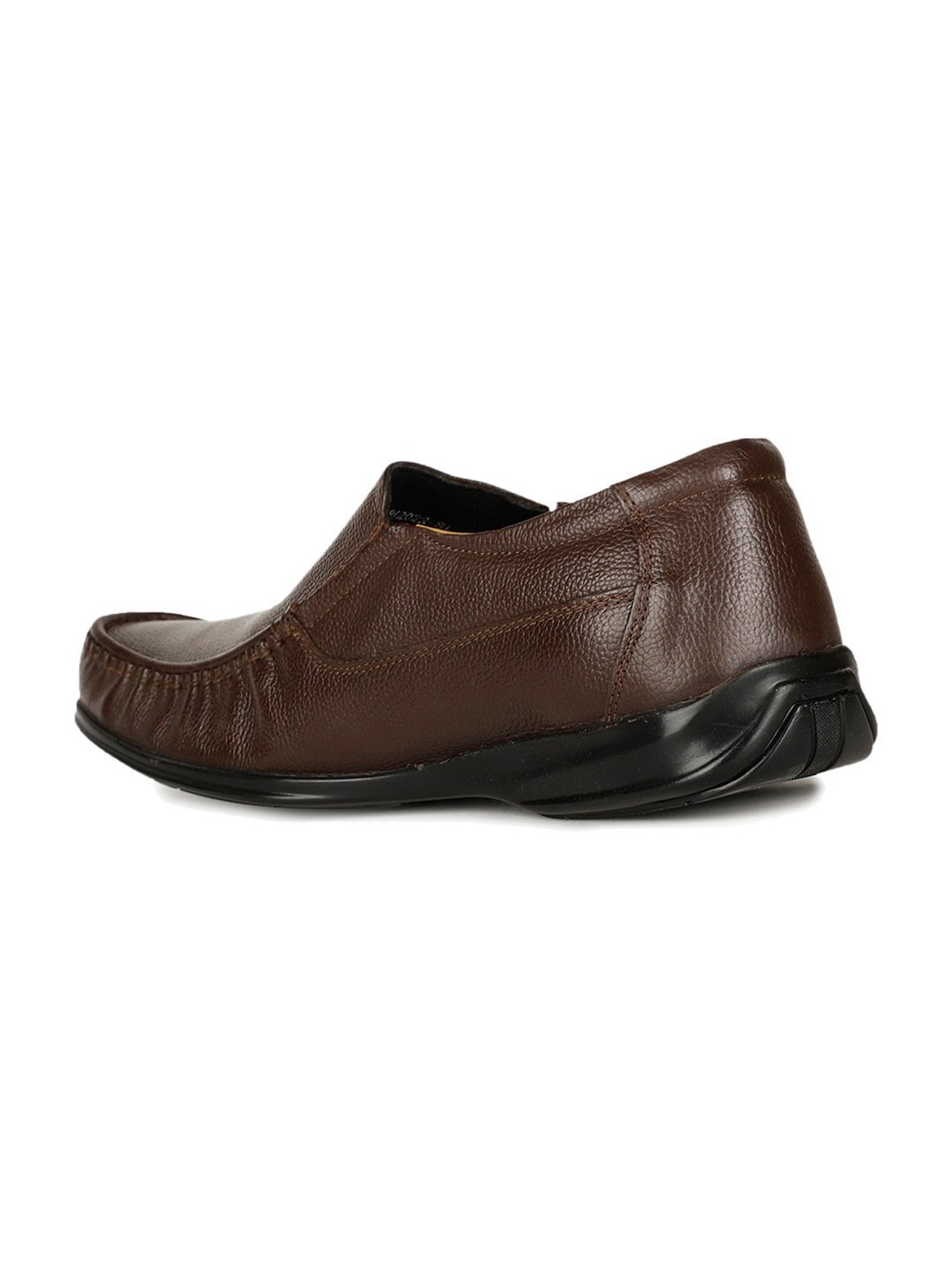 Bata Men's Brown Formal Loafers