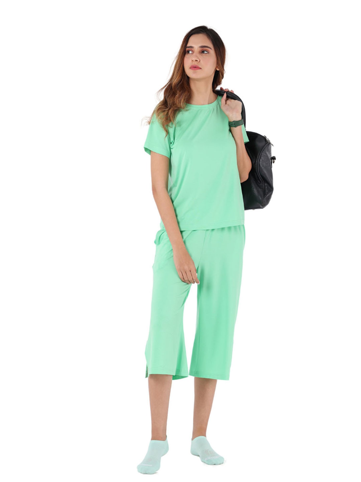 Nite Flite Mint T-Shirt With Capris