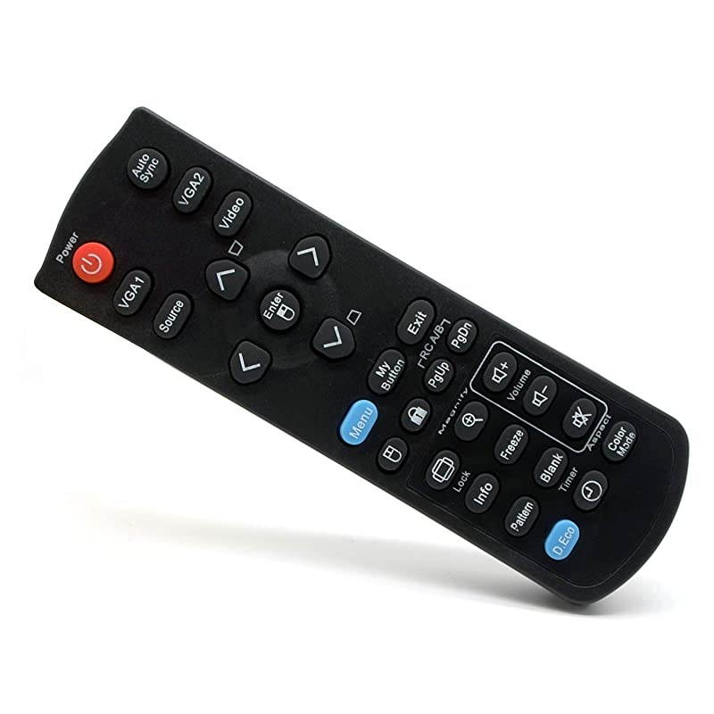 A00009441 Replacement Remote Control for ViewSonic PJD5132 PJD5134 PJD5232L PJD5234L PJD5533W PJD6235 PJD6245 PJD6543W PJD7820HD PJD7822HDL Projectors
