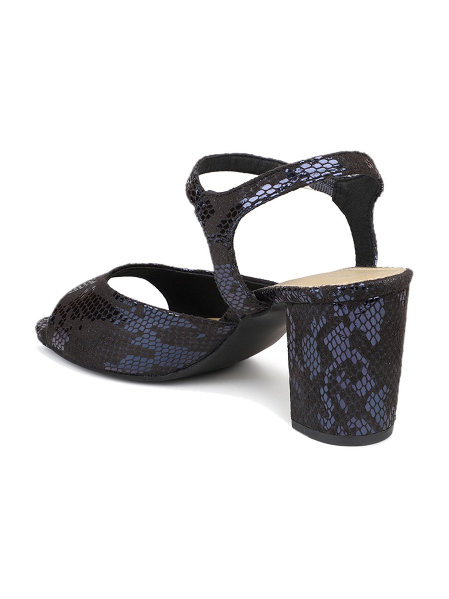 Design Crew Women's Blue Ankle Strap Sandals