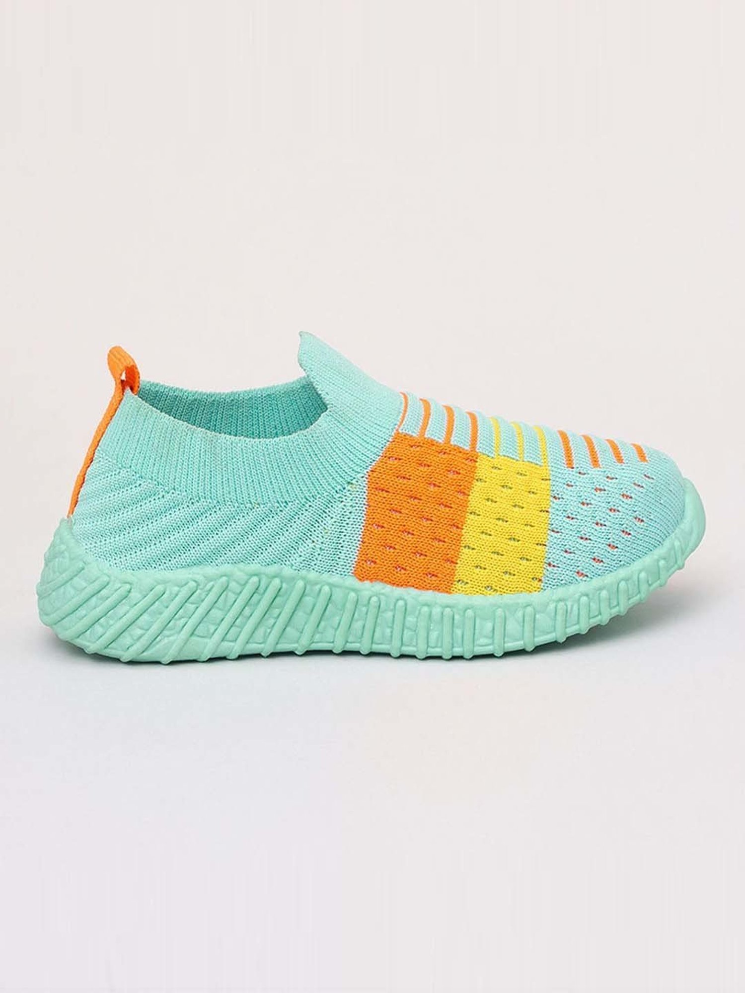Priaansha Kids Sea Green Casual Slip-Ons