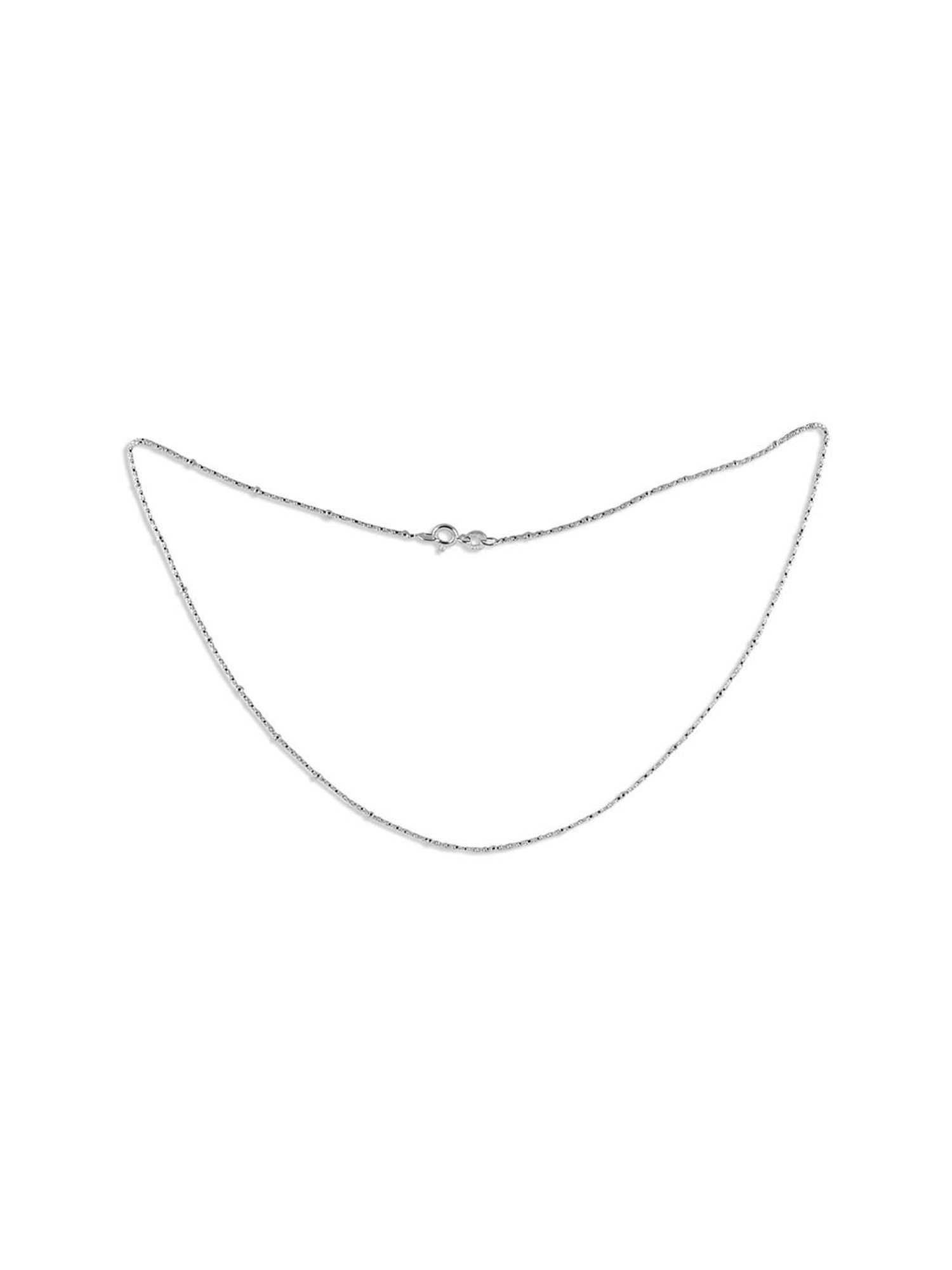 Taraash 92.5 Sterling Silver Chain for Women