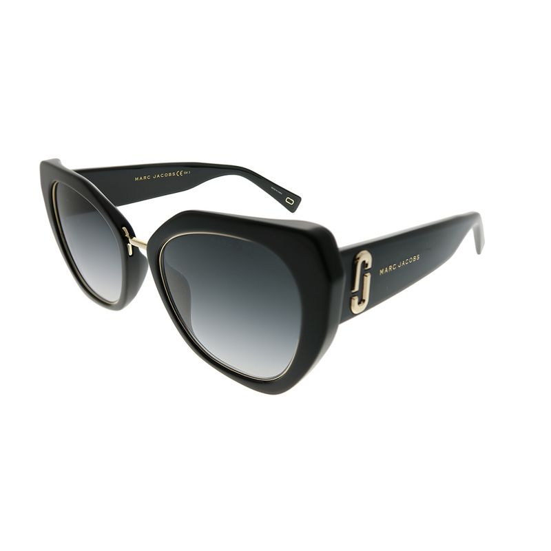 Marc Jacobs  807 9O Womens Cat-Eye Sunglasses Black 53mm