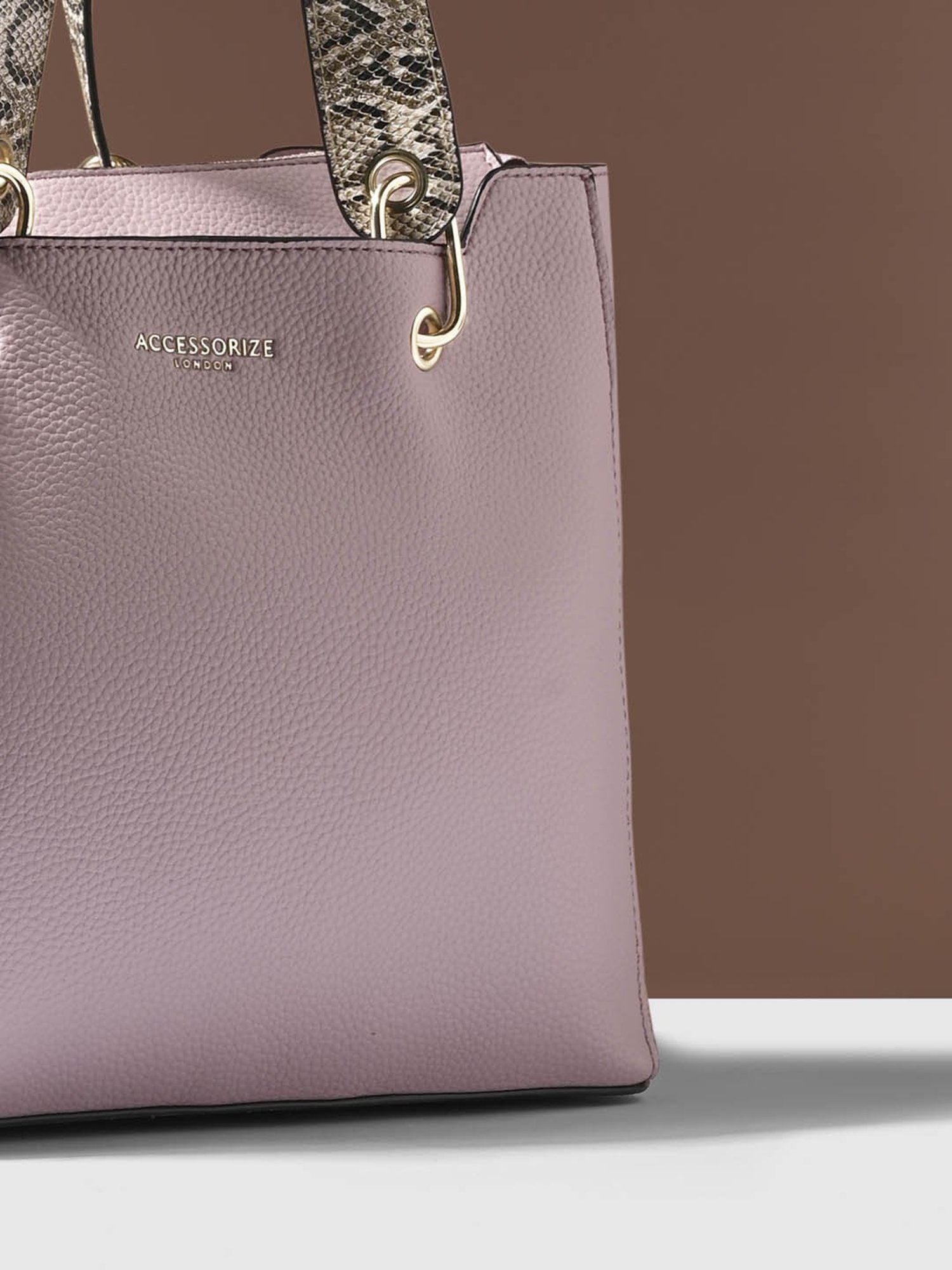 ZOUK Kashmir Blooms Classic Multicolor Printed Medium Handbag