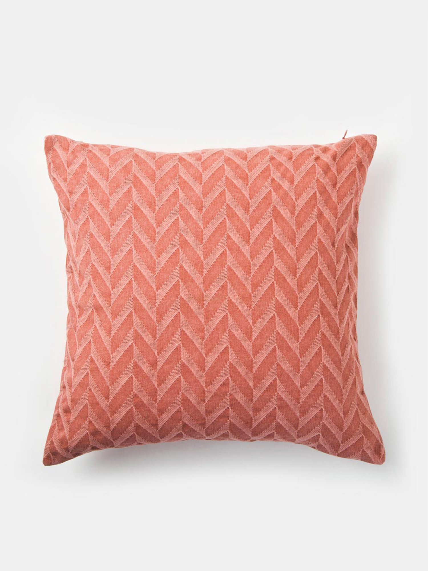 Fabindia Fuschia Cotton 100 TC 265 GSM Cushion Cover