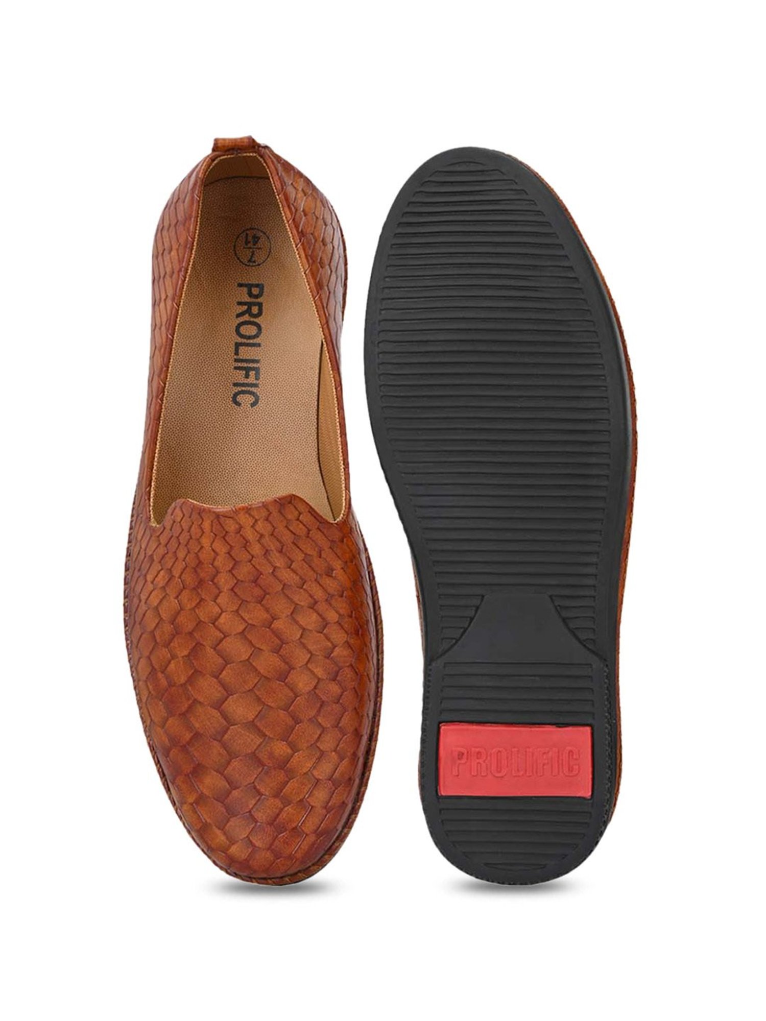 Prolific Men's Tan Casual Loafers