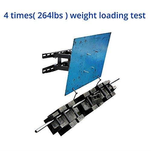 Fleximounts A22 TV Wall Mount for Most 32"-60" LED LCD Plasma Flat Screen up to VESA 400x400mm with Full Motion Articulating Tilt Swivel Bracket