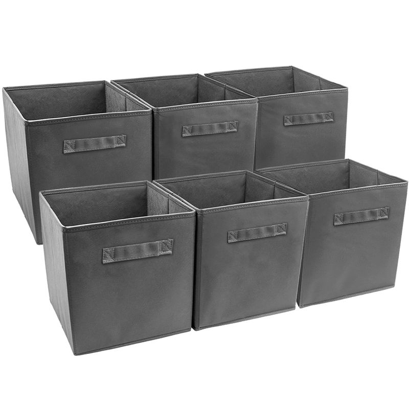 Sorbus Cube Storage Box Gray