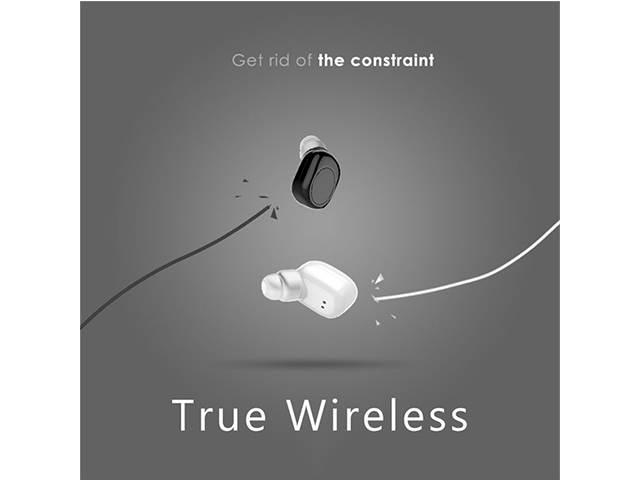 AutofeelSunriseoffice Mini Bluetooth Earphone Headset Wireless Headphone With Mic 3D Bass Stereo Hidden Invisible Earpiece Sport Earbuds For Phone iPhone Xiaomi Huawei Samsung
