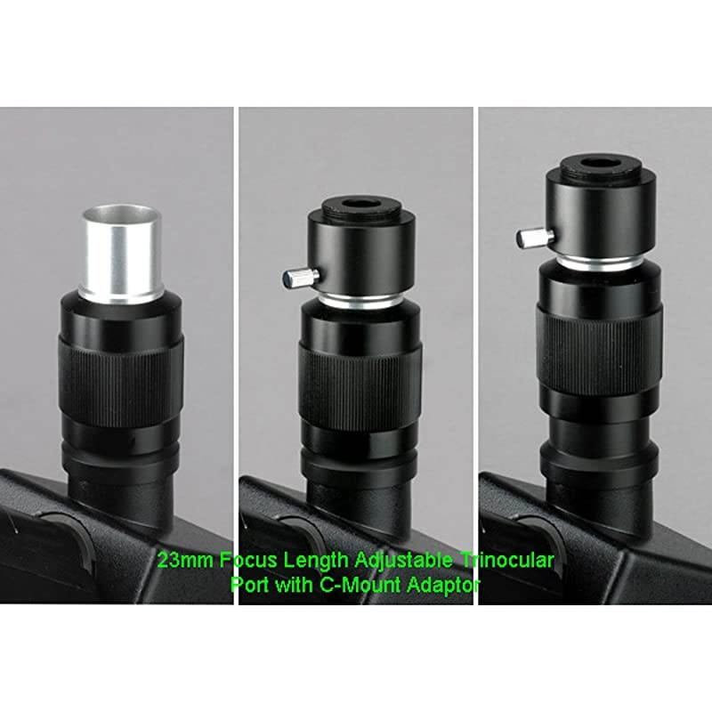 40X-2000X LED Trinocular Biological Compound Microscope, White, T490B-LED