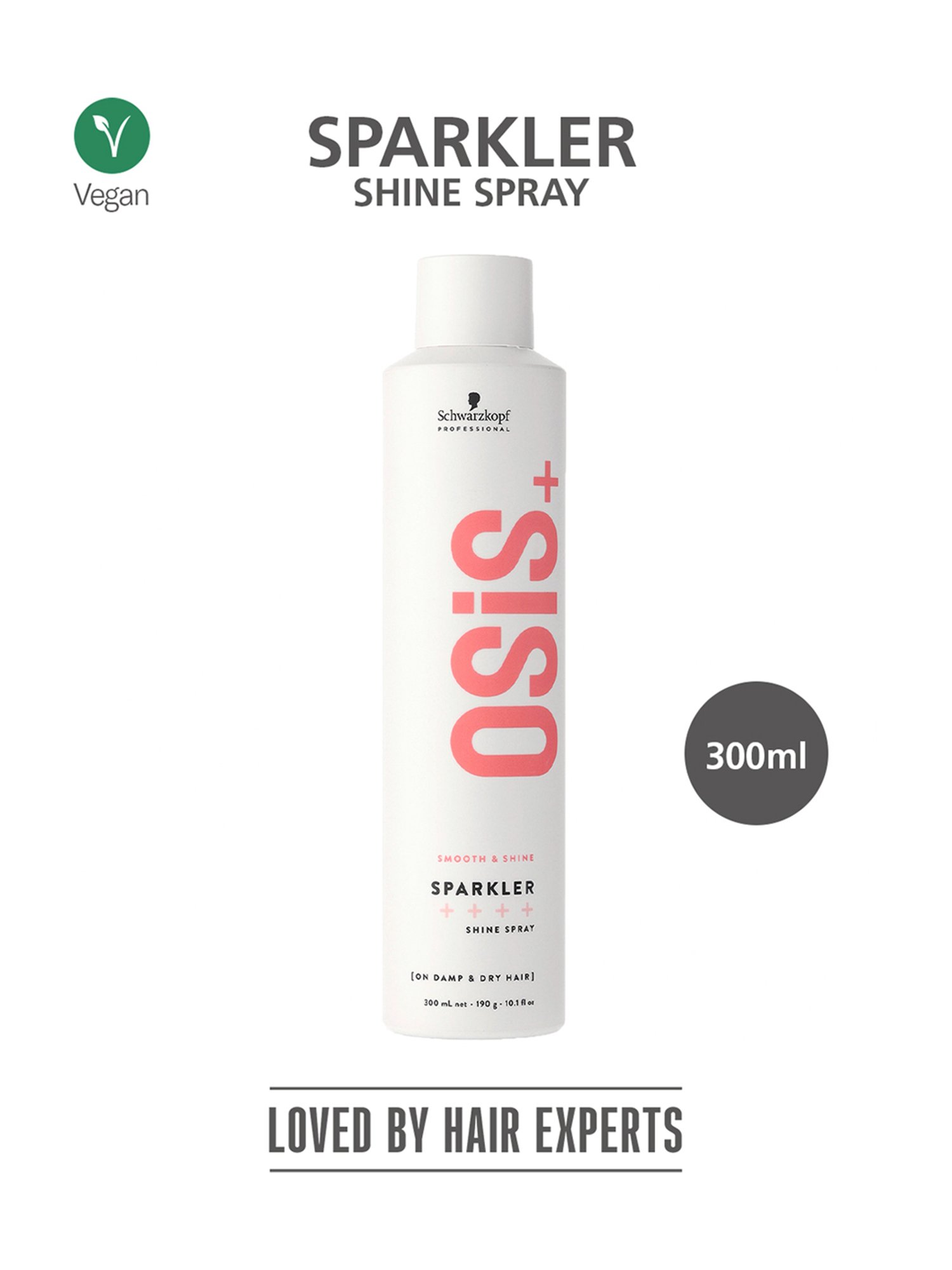 Schwarzkopf Professional Osis+ Smooth & Shine Sparkler Shine Spray - 300 ml