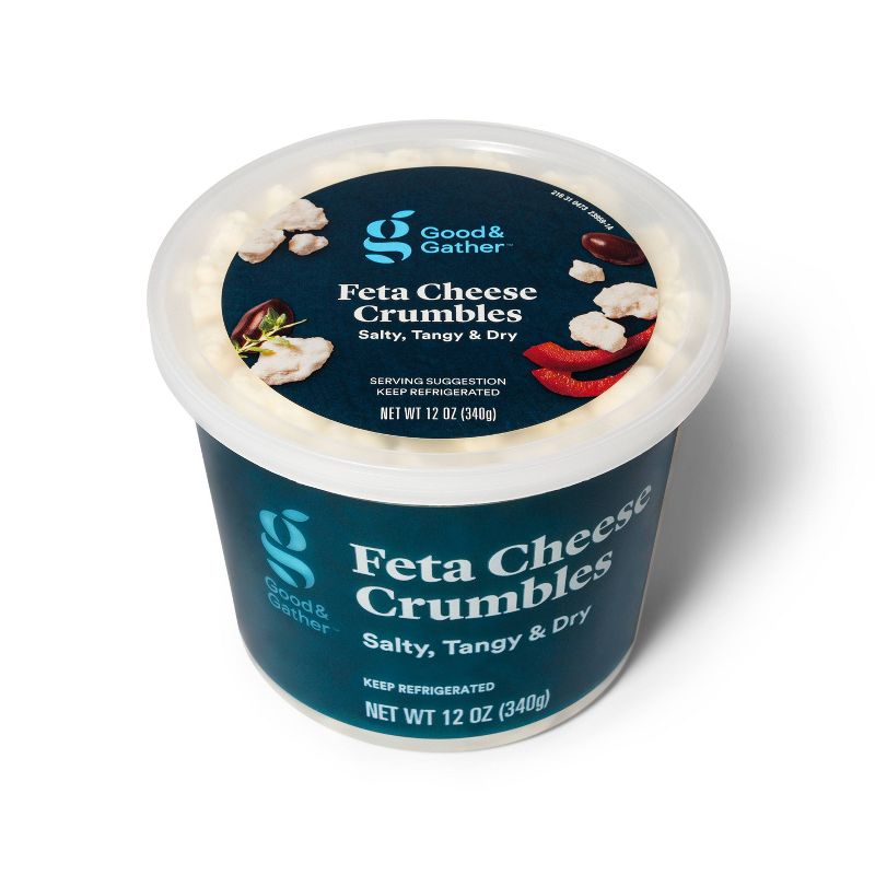 Feta Cheese Crumbles - 12oz - Good & Gather™