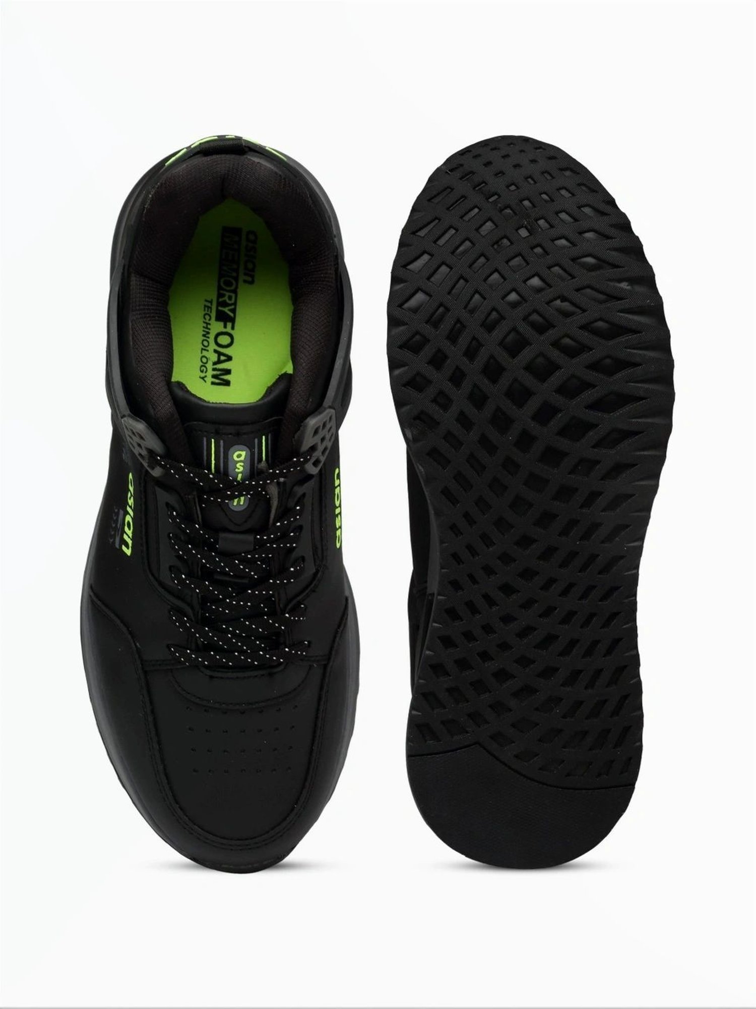 Asian Men's Black Casual Sneakers