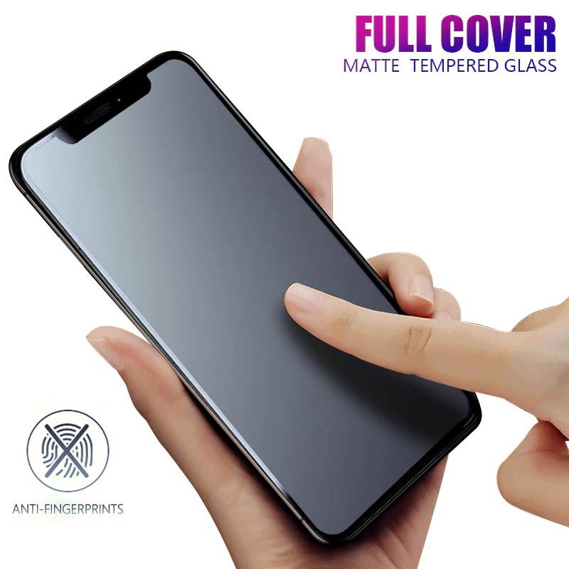 Vidrio Mate Para Iphone 12 11 Pro Max Protector De Pantalla Templado Para Iphone Xr XS Max Lente De Vidrio