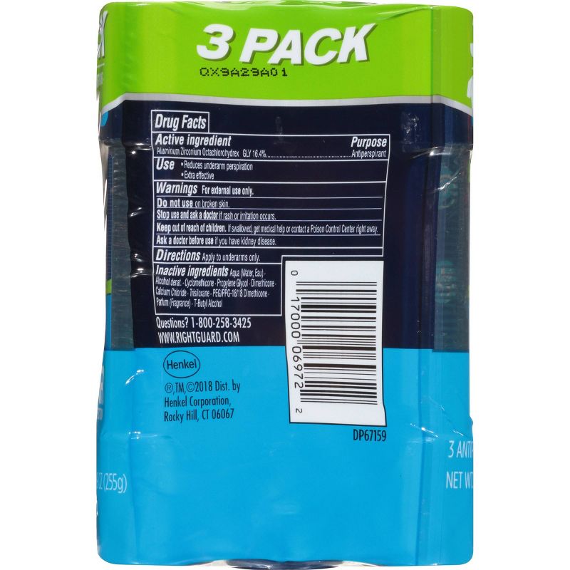 Right Guard Sport Fresh Antiperspirant & Deodorant Gel - 3oz/3pk