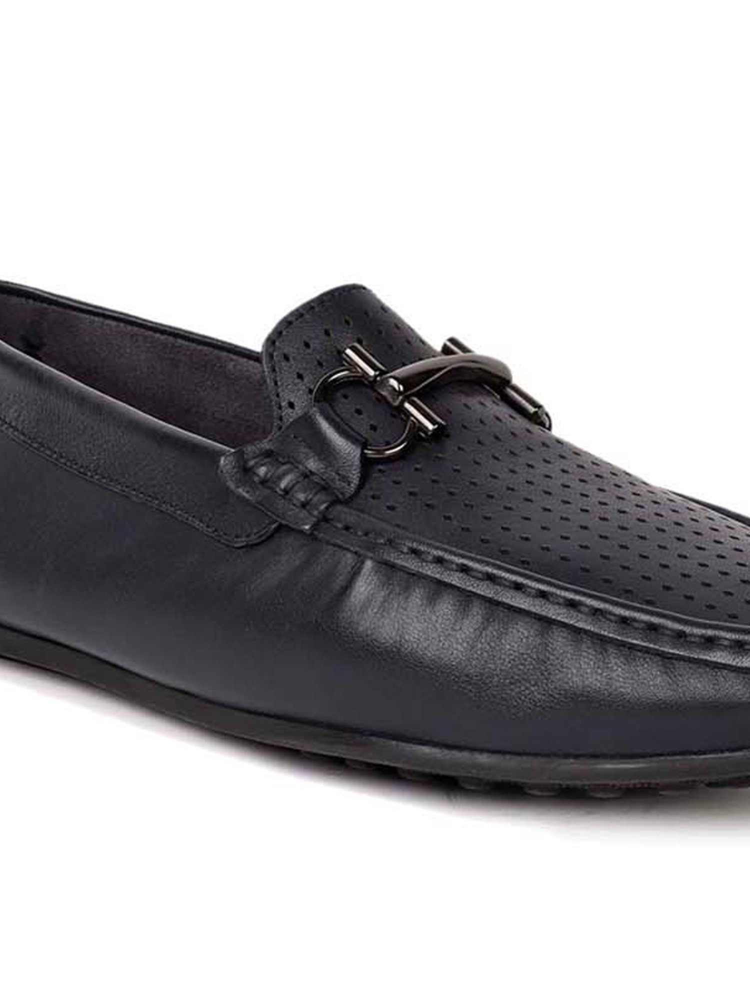 Gabicci Men's Ken Miles G Black Casual Loafers