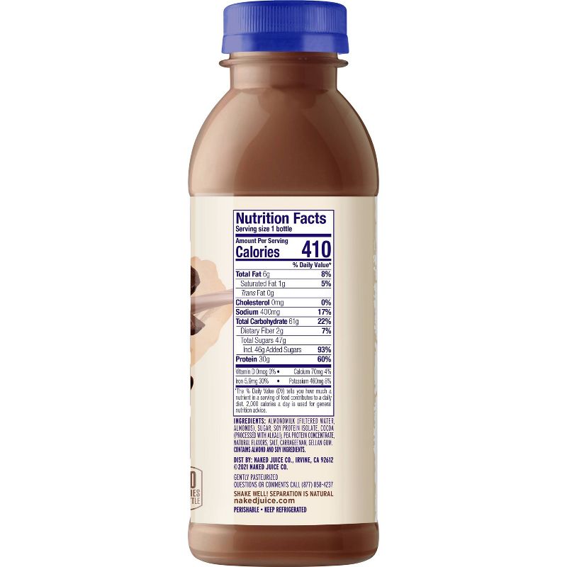 Naked Juice Chocolate Protein AlmondMilk Smoothie - 15.2 fl oz