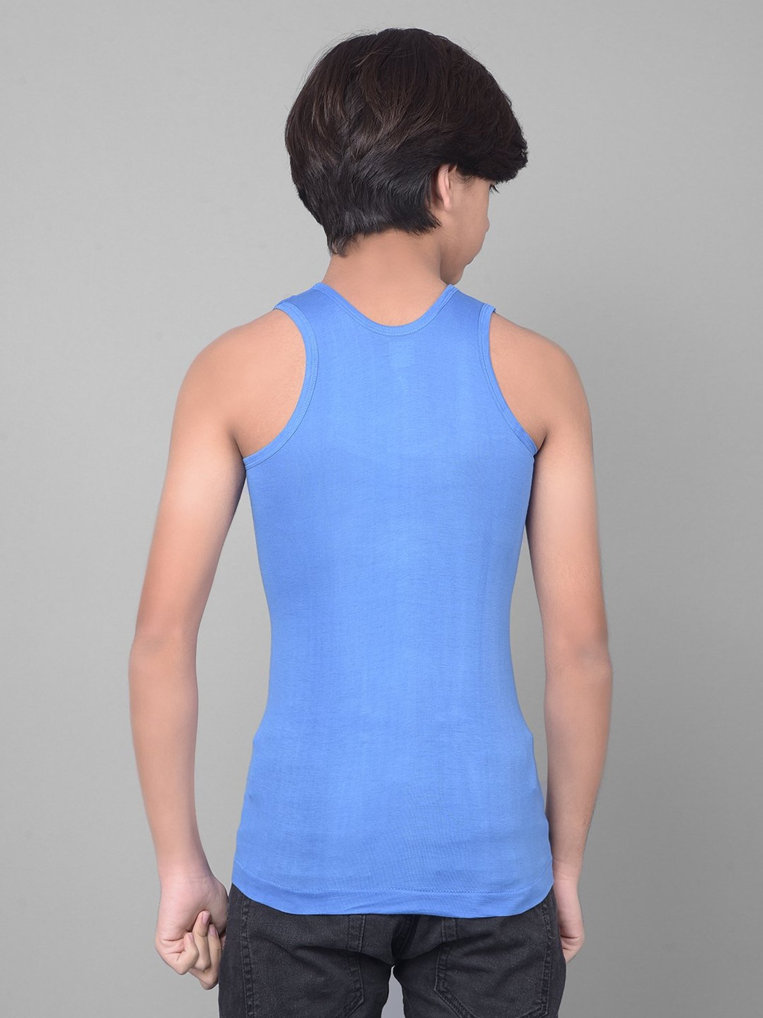 Dyca Boys Assorted Printed Vest (Pack Of 4)