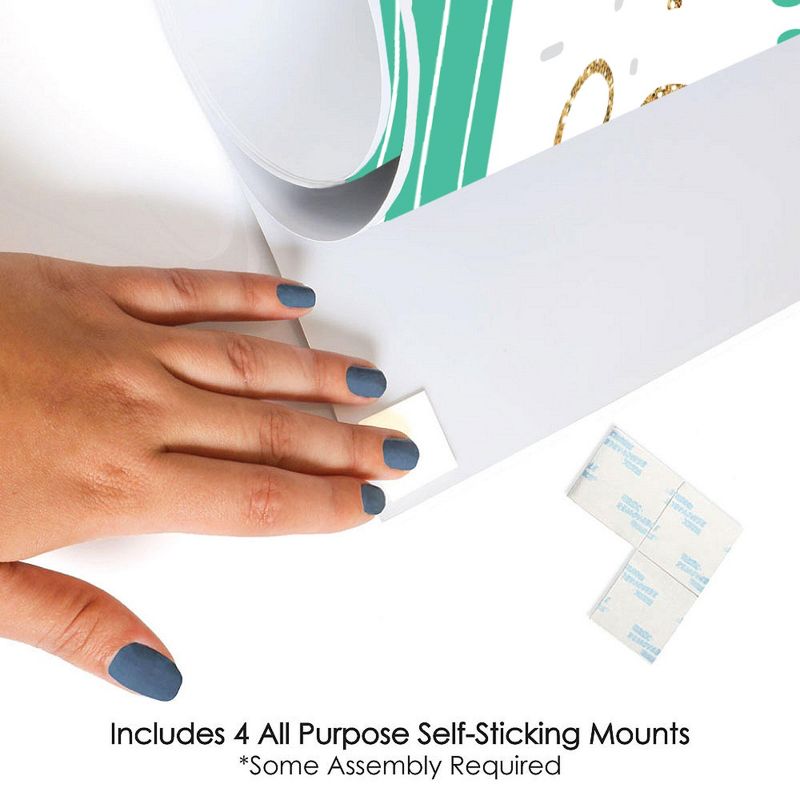 Karma Gifts Live Edge Food Safe Acacia Wood Charcuterie Board Party Platter with Leather Handles for Entertaining Guests, Great Gift Idea