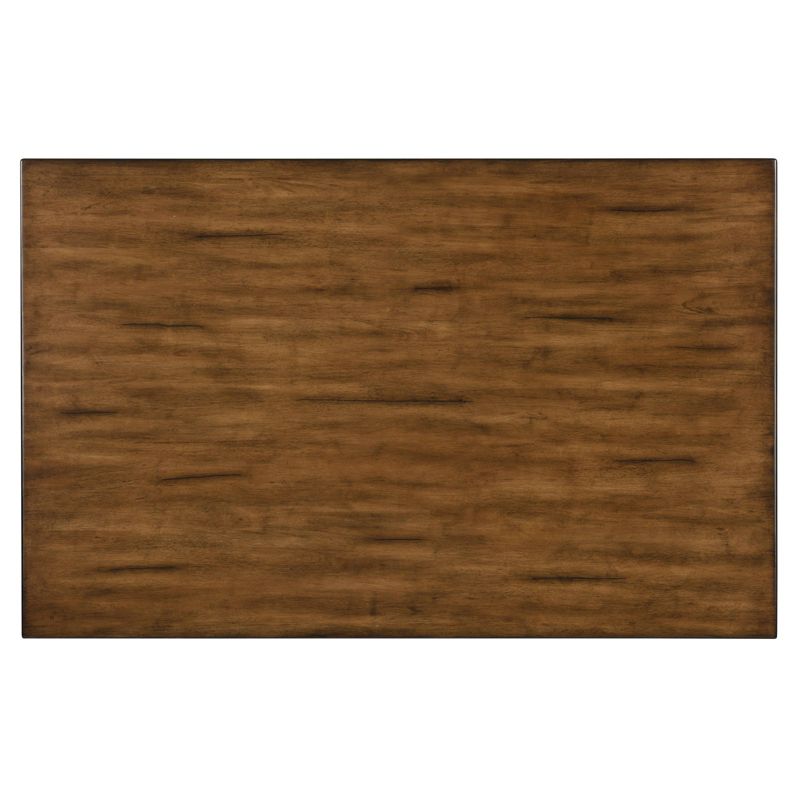 Sedona Rectangular Trestle Dining Table Toffee - Home Styles