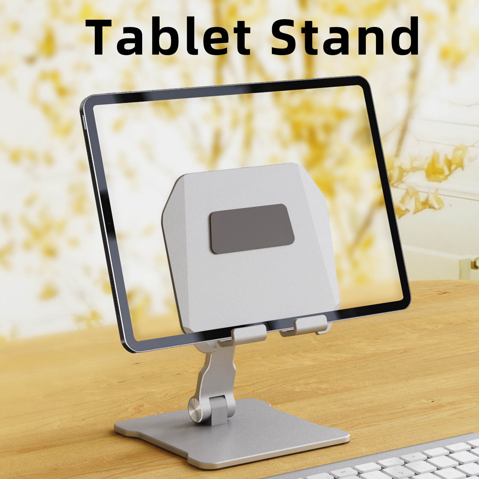 3D Double Shaft Tablet Stand,Universal Tablet/Phone