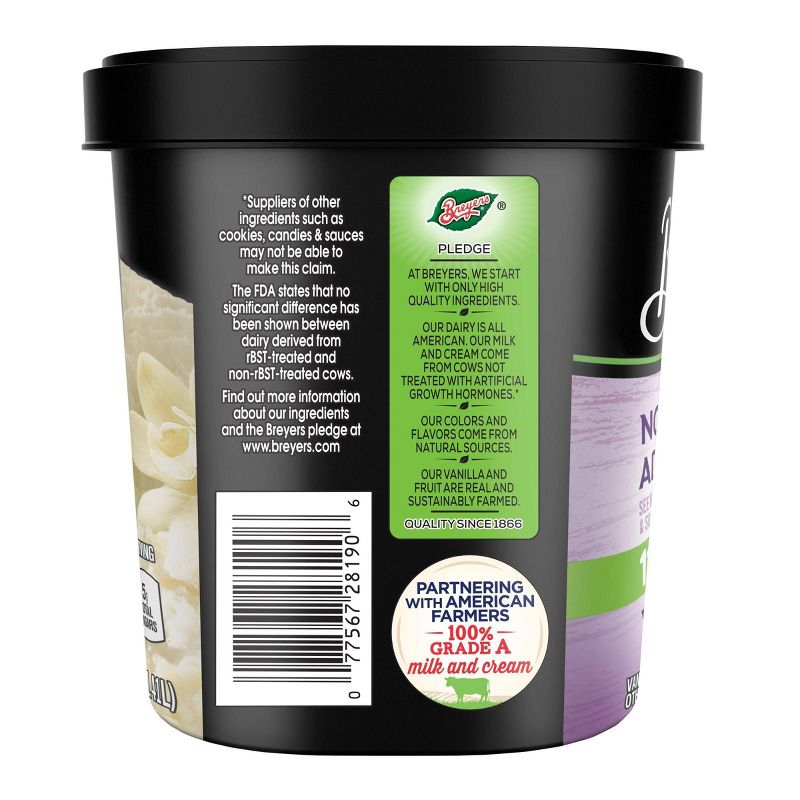 Breyers No Sugar Added Vanilla Frozen Dairy Dessert - 48oz