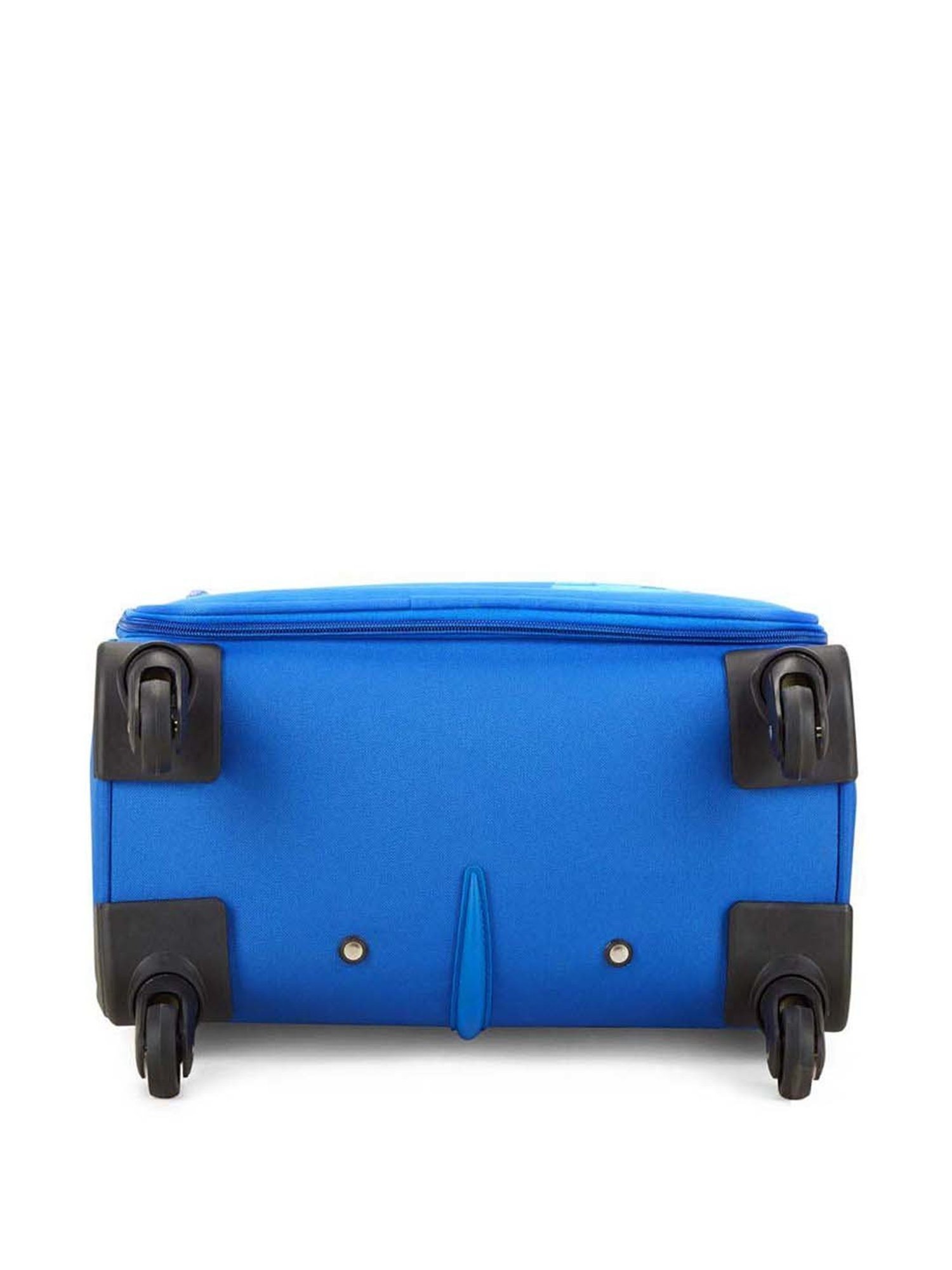 Skybags Rhumba Blue Solid Soft Cabin Trolley Bag - 39 cm