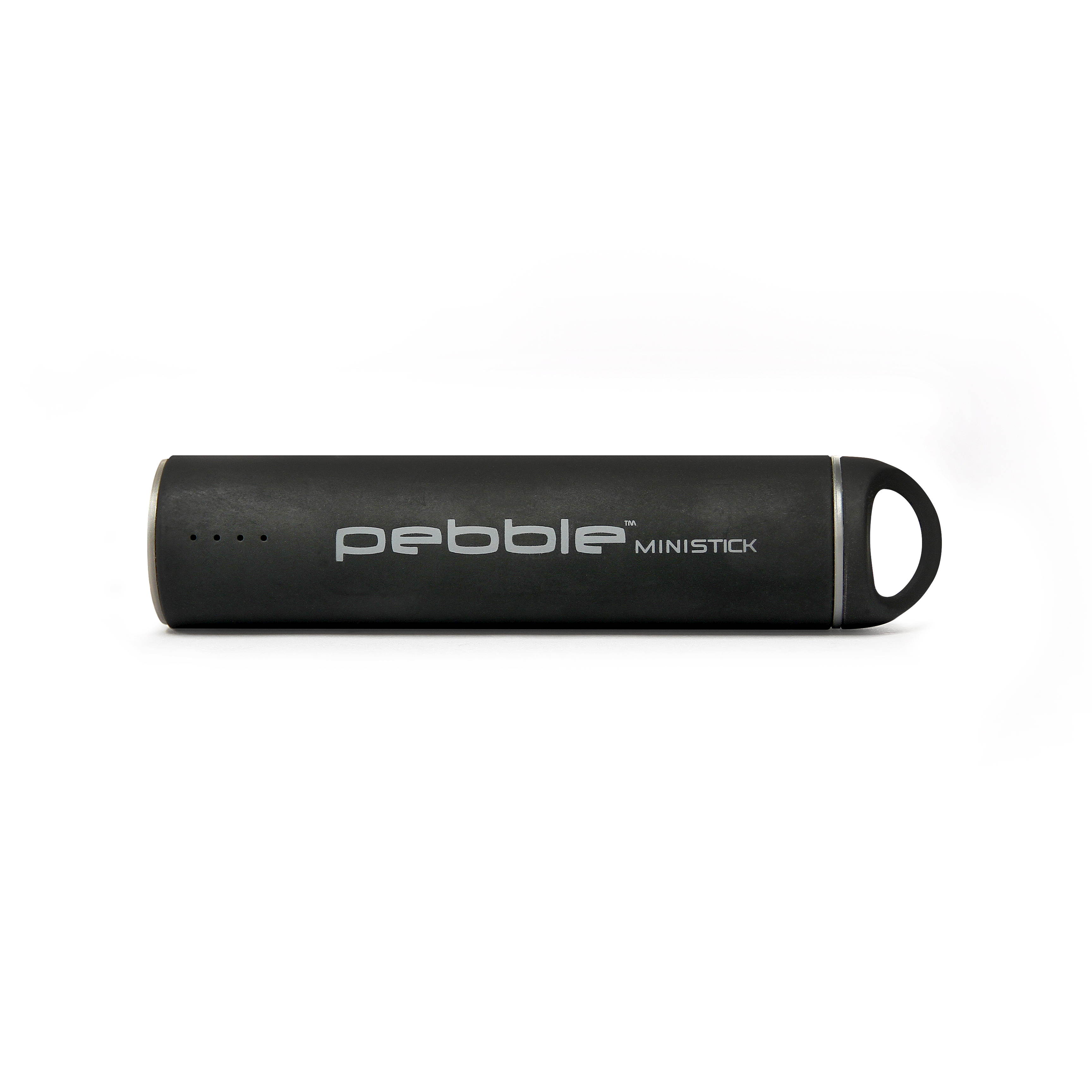 Veho Pebble Ministick 2,200mAh Emergency Portable Rechargeable Power Bank &ndash; Black