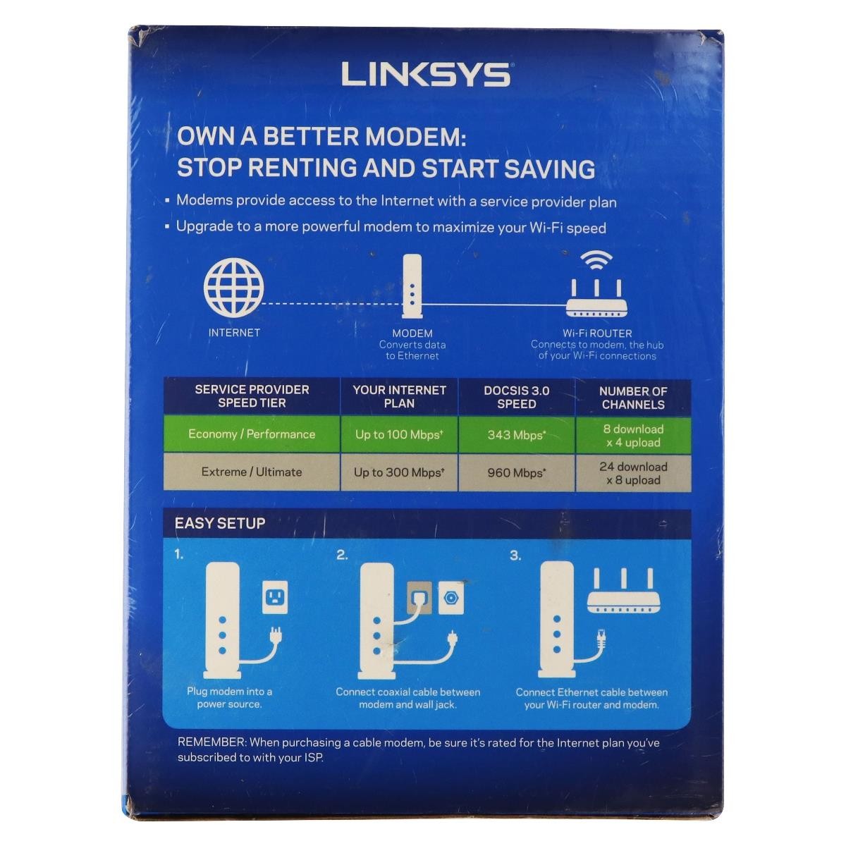 C6250100NAS AC1600 16x4 WiFi Cable Modem Router Combo C6250 DOCSIS 30 Certified for Xfinity Comcast Time Warner Cable Cox More Renewed