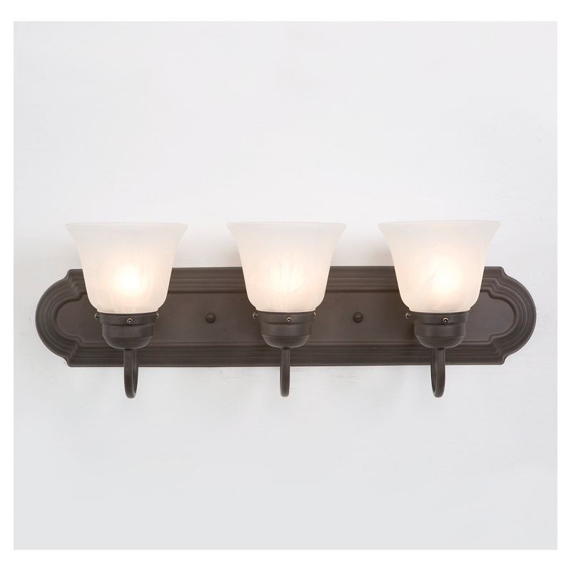 Yosemite 3-Light Vanity - Dark Brown