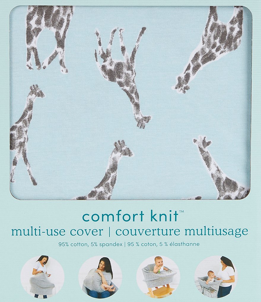 Aden + Anais Baby Jade Giraffes 6-In-1 Multi-Use Cover