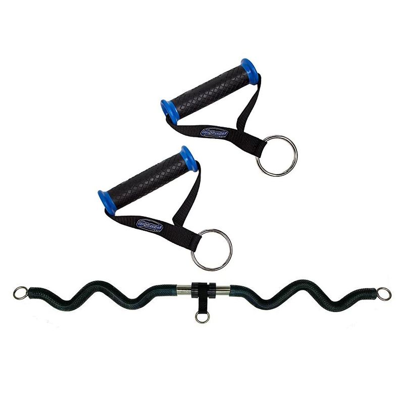 Bodylastics BLCOMP1OR1PU High Quality 23 and 30 Pound Full Body Anti Slip Resistance Clip Bands Fitness Weight Set w/ Durable Patented Locks, (2 Pack)