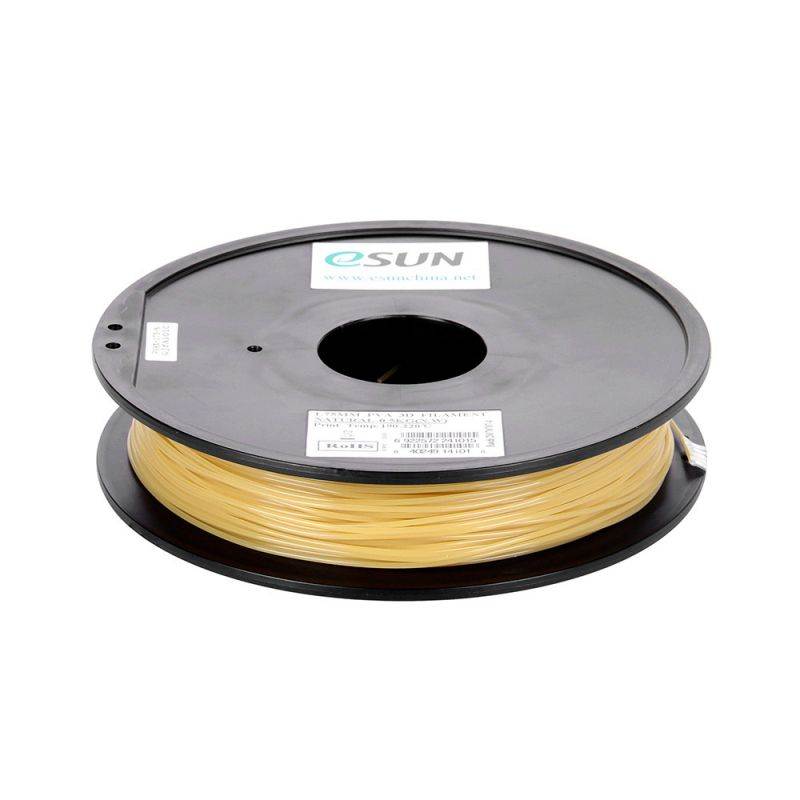 eSUN PVA 1.75mm 3D Printers Filament 0.5kg(1.1lb) Spool Water-soluble Consumables Natural Material Refills