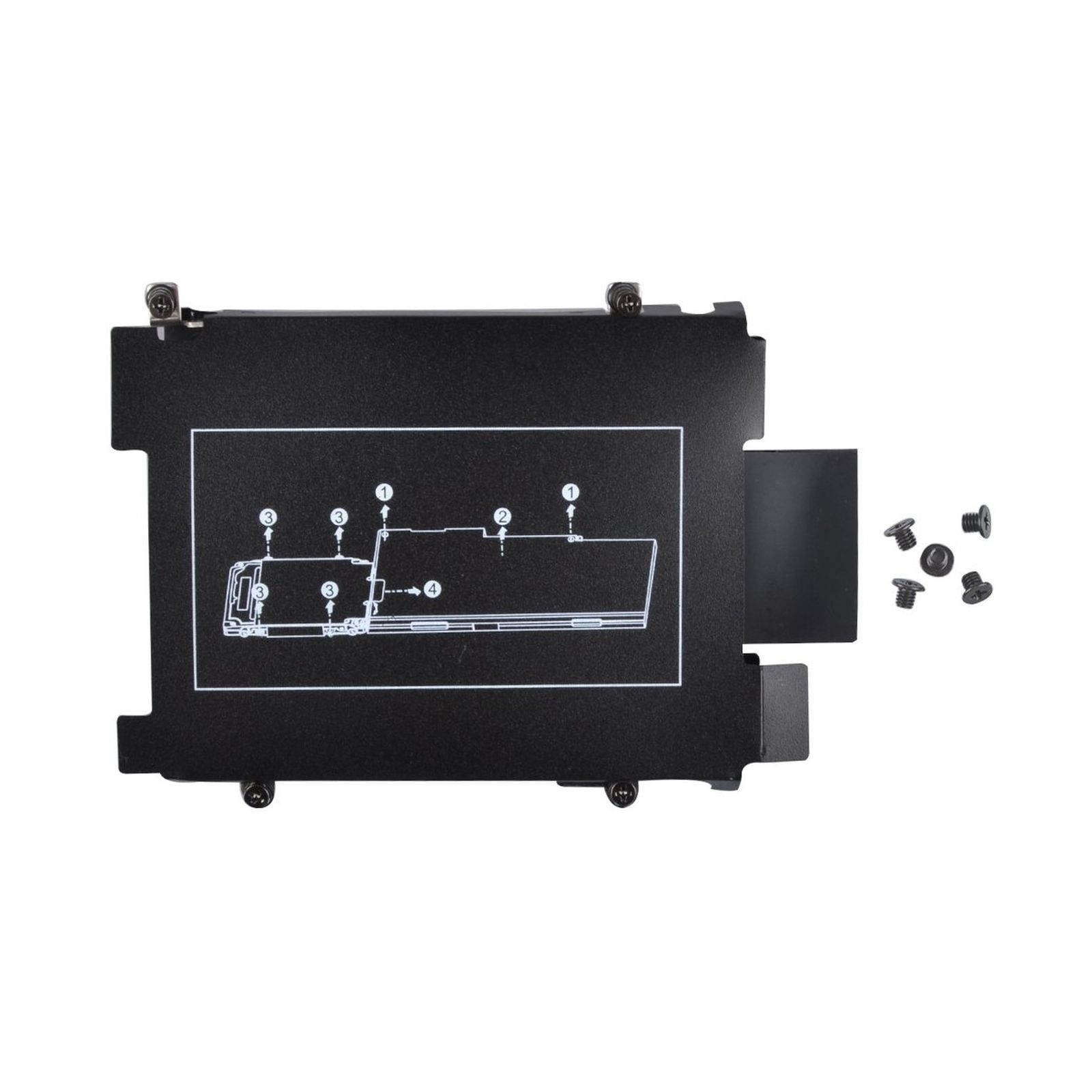New Hard Drive HDD Caddy Frame enclosure Bracket w/Screws for HP EliteBook 840 G3 850 G3