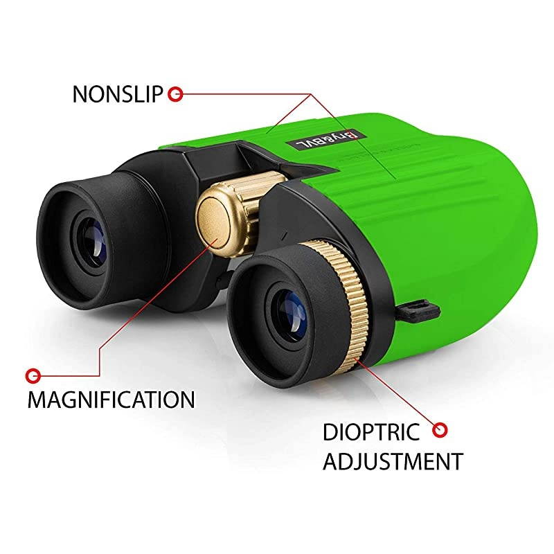 for 4 Year Old Boys 8X22 Binoculars for Boys Girls Shockproof Boys Age 3 4 5 6 7 Birthday Present Holiday Toy List 2020 for Boys with High Resolution Green