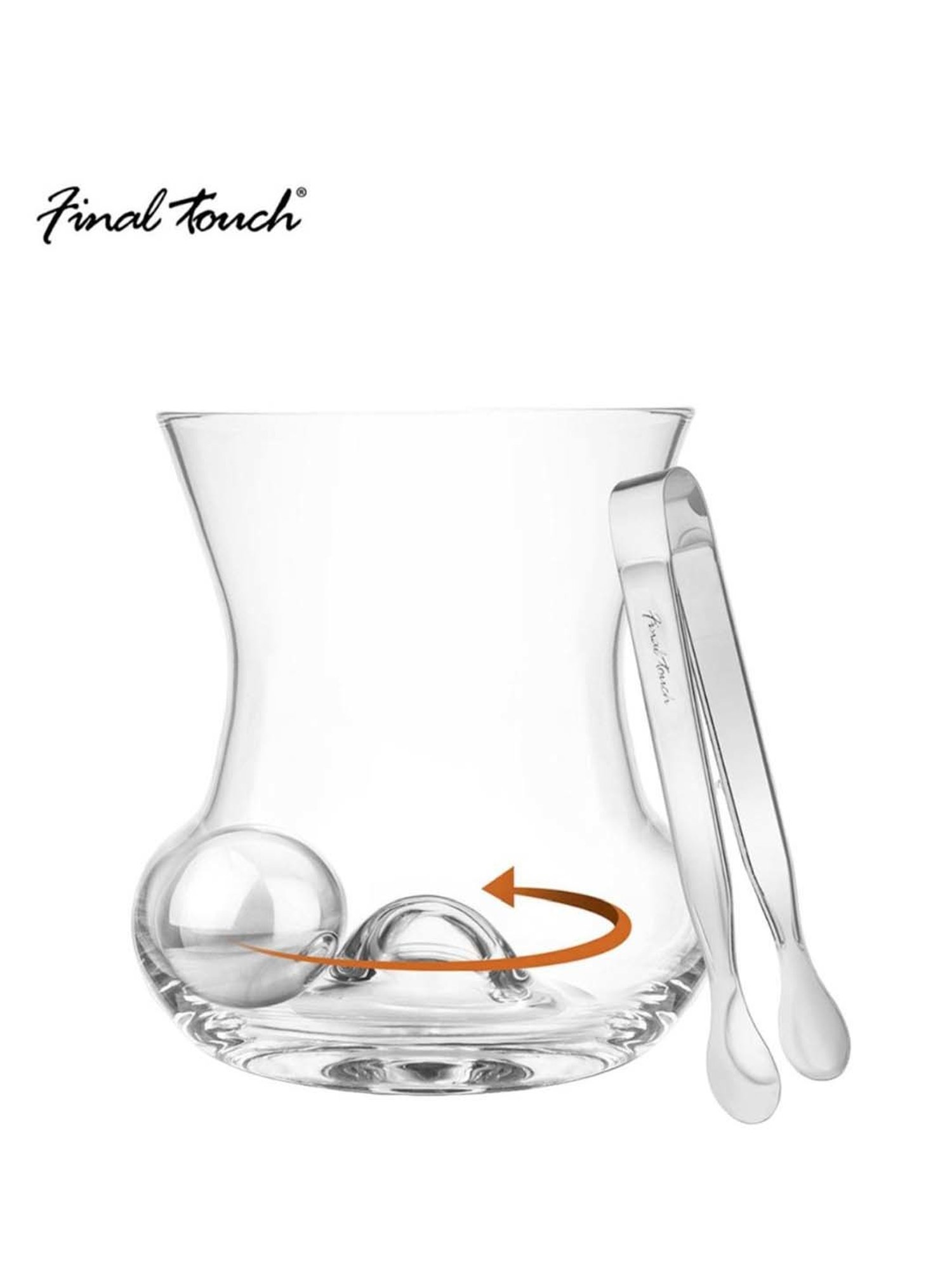 FnS White Stainless Steel 5-Piece Bar Set