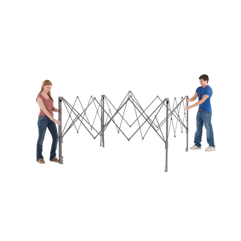 Quick Shade Weekender Elite 10 x 10 Foot Slant Leg Durable Pop Up Canopy, White