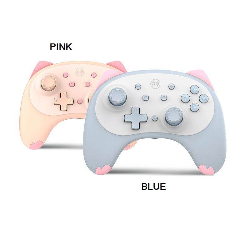 Switch Pro Controller For Nintendo Switch / Switch Lite, Cartoon Kitten Wireless Controller Gamepad
