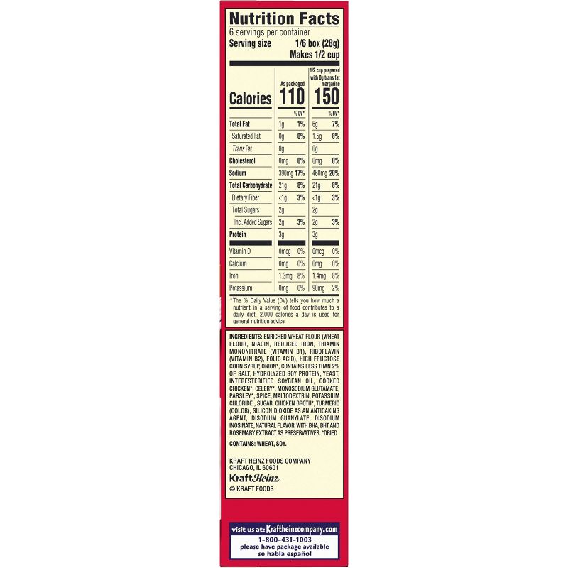 Stove Top Stuffing Mix For Chicken 6oz